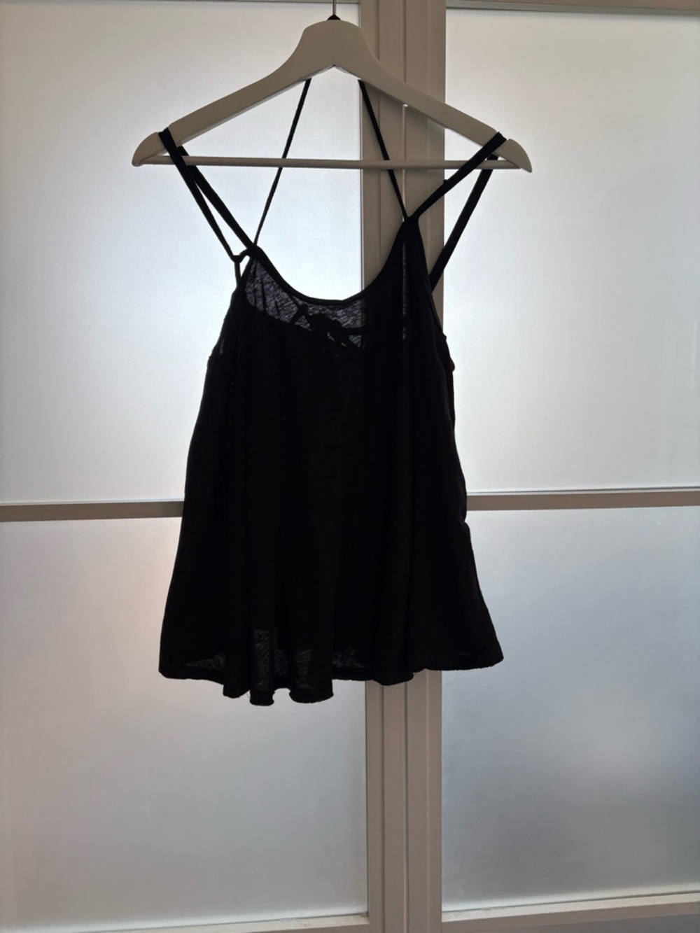 We The Free Black Strappy cami/tank top